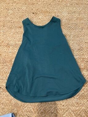 Athleta girl teal tank top